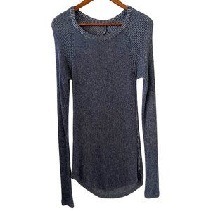 Lululemon Cabin Yogi Cashmere Blend Sweater In Inkwell Size 4/6